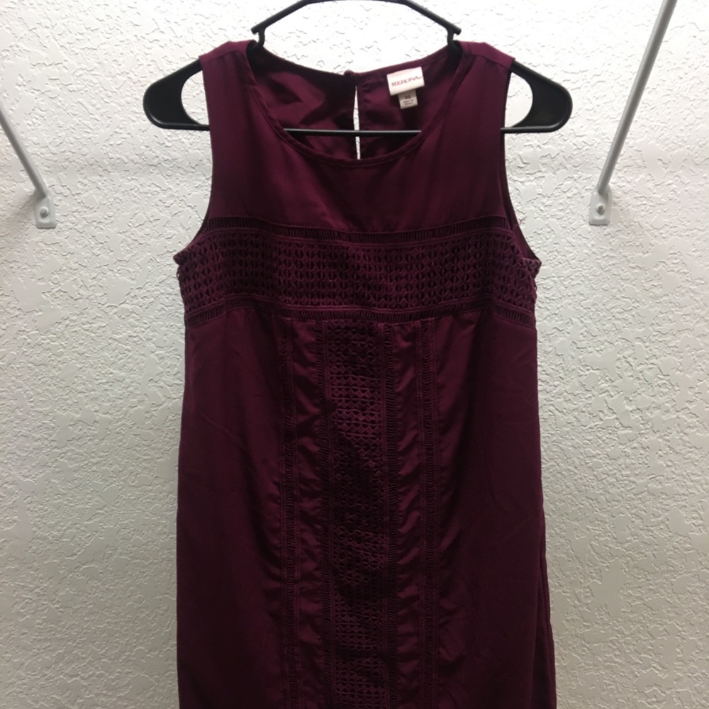 Purple dress